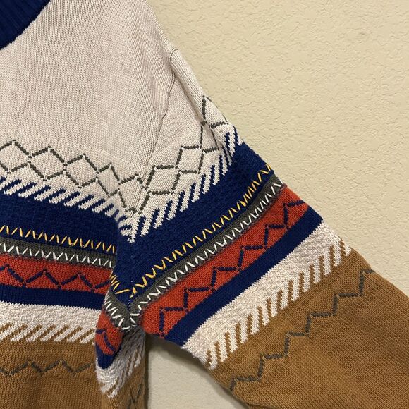 The Territory Ahead Henley Fair Isle Sweater XXL - Picture 6 of 7